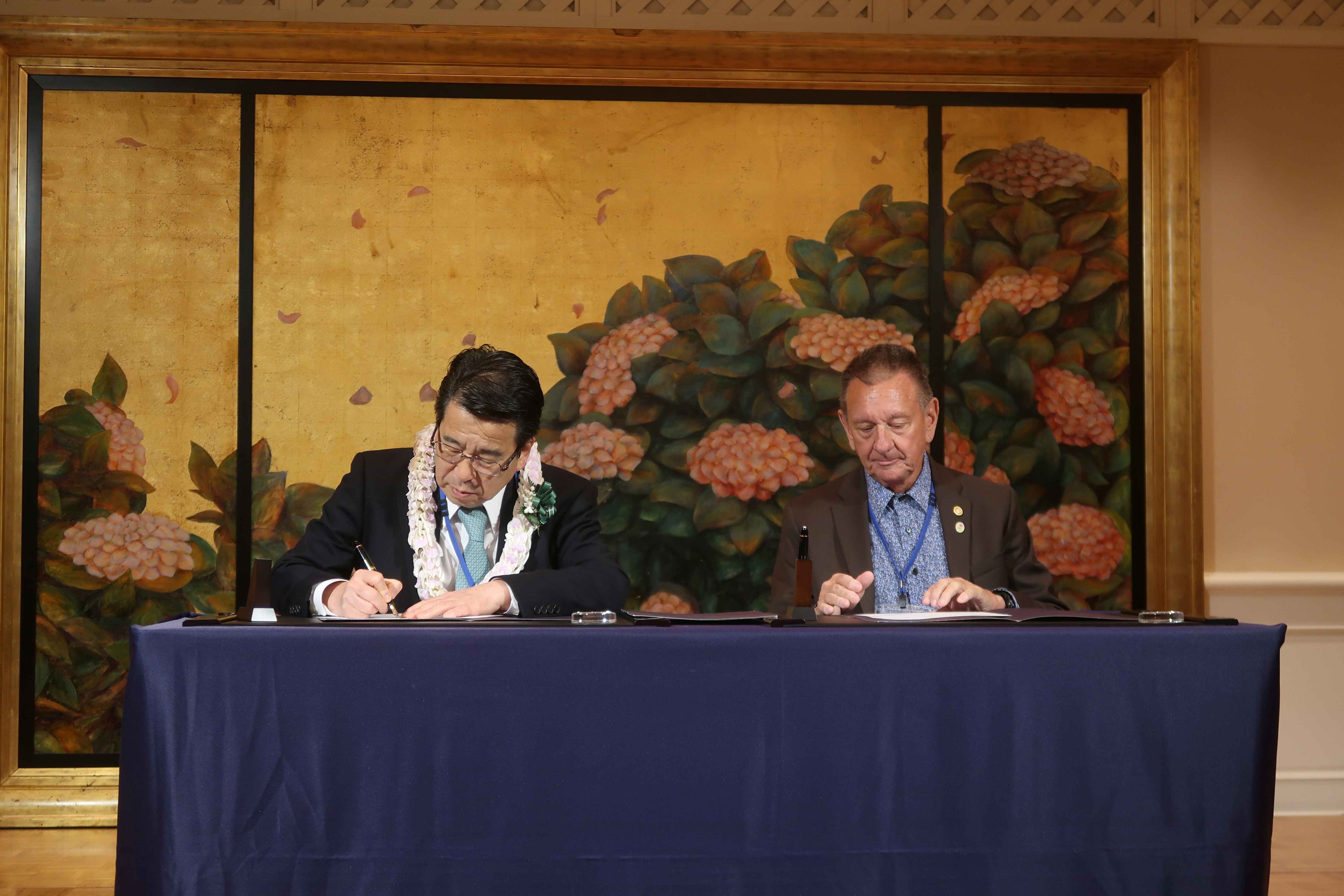 ホノルルRC姉妹クラブ締結